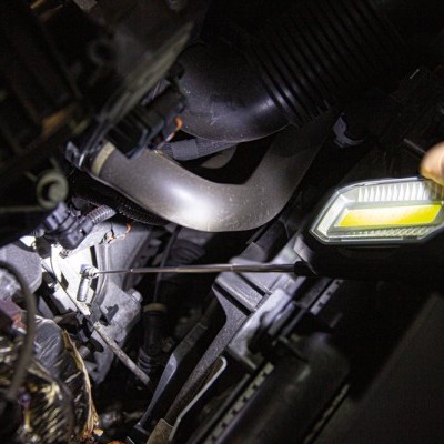 Luz de trabajo resistente con COB